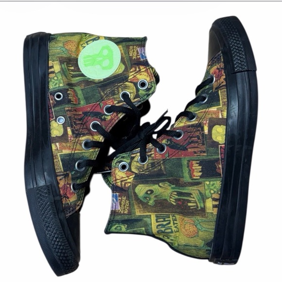RARE Converse Chuck Taylor LAIKA Paranorman Mens 5 Womens 7 Zombie Nation - Picture 4 of 11